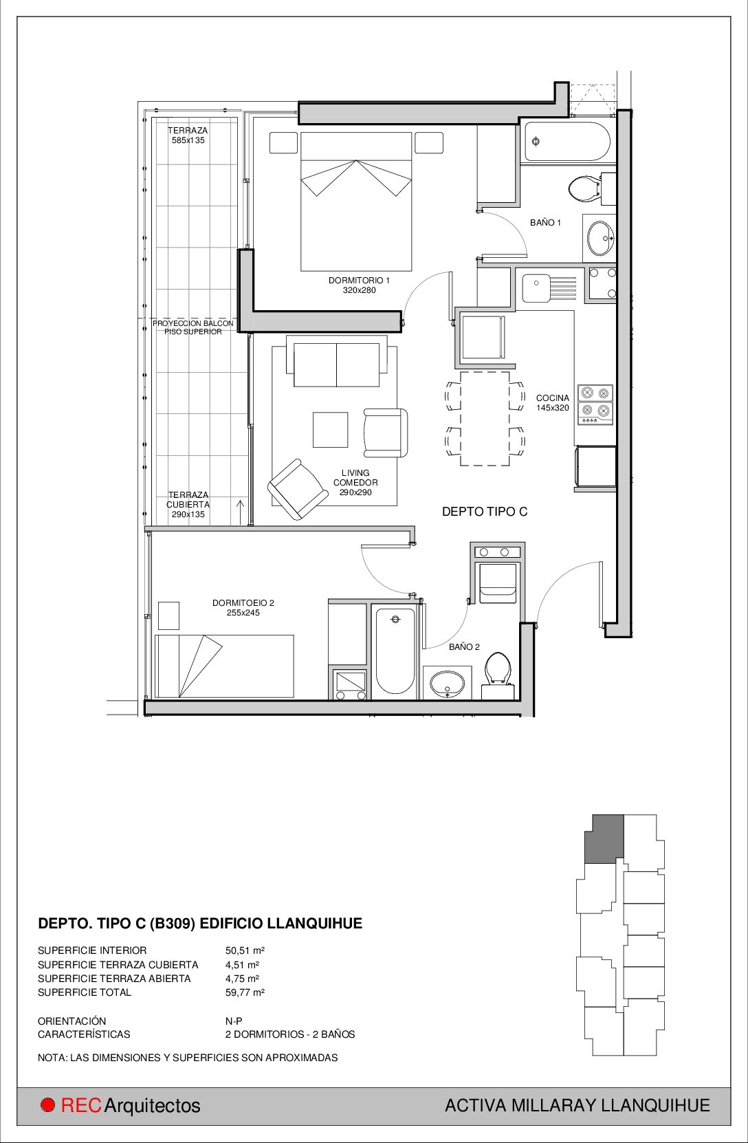 F15 - DEPTO TIPO C (B309)